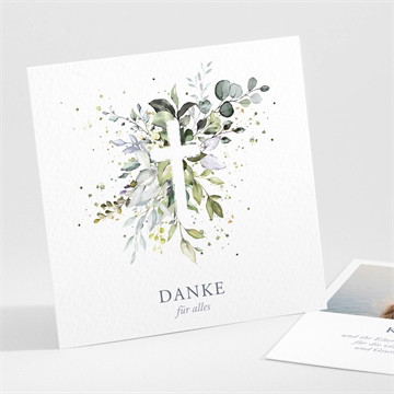 Dankeskarte Kommunion Hoffnung