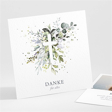 Dankeskarte Kommunion hoffnung