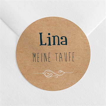 Aufkleber Taufe piktogramme