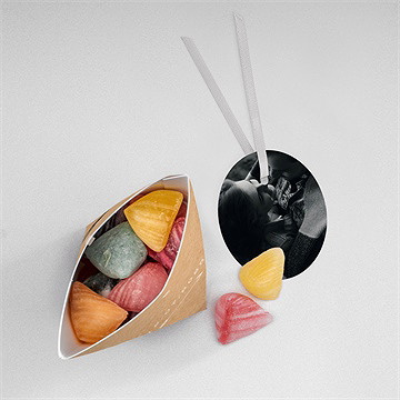 Geschenkbox Hochzeit abdruck des herzens -schachtel - Vue 3