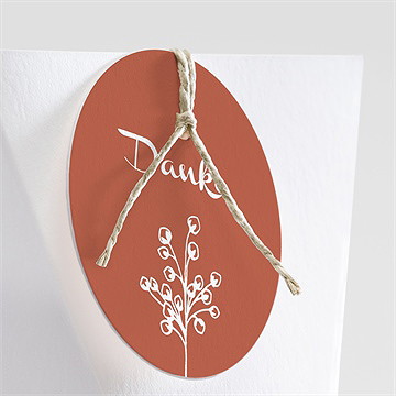 Geschenkbox Hochzeit herbstblüten - schachtel - Vue 2