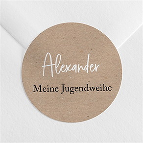 Aufkleber Jugendweihe kraftweihe