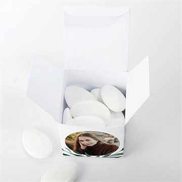 Geschenkbox Jugendweihe Grüner Blätterzweig - Vue 4