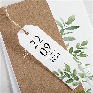 Einladungskarte Jugendweihe kraftpapier-design - Vue 2