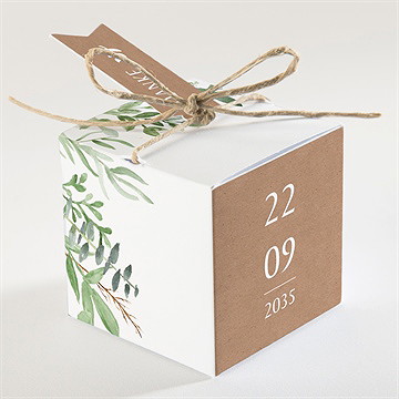 Geschenkbox Jugendweihe Kraftpapier-Design - Vue 2