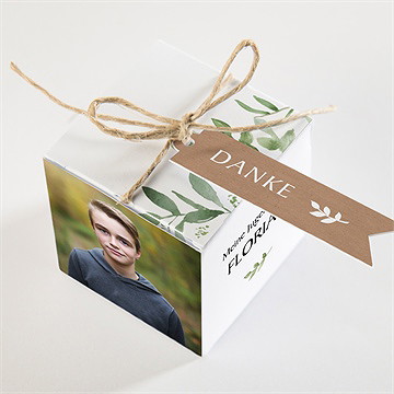 Geschenkbox Jugendweihe Kraftpapier-Design - Vue 3