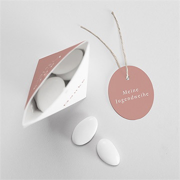 Geschenkbox Jugendweihe Flieder - Schachtel - Vue 3