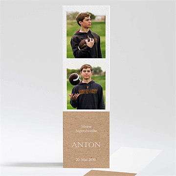 Andenken Jugendweihe Trendiges Kraftpapier