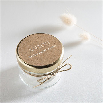 Aufkleber Jugendweihe Trendiges Kraftpapier - Vue 2