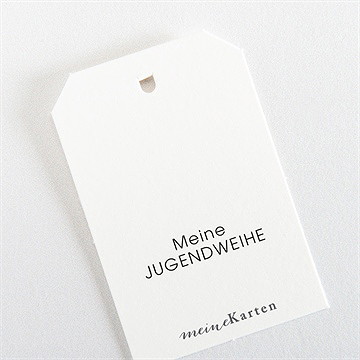 Geschenkanhänger Jugendweihe Partystimmung - Vue 3