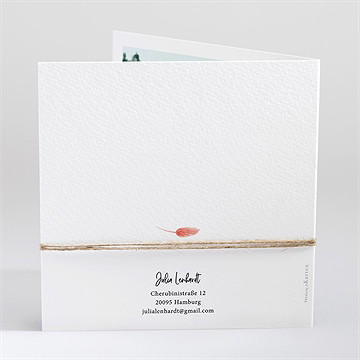 Einladungskarte Jugendweihe florale stimmung - Vue 3