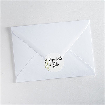 Aufkleber Jugendweihe florale stimmung - Vue 3