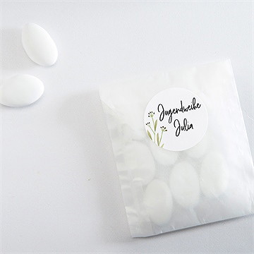 Aufkleber Jugendweihe florale stimmung - Vue 4