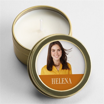 Kerze Jugendweihe Polaroid