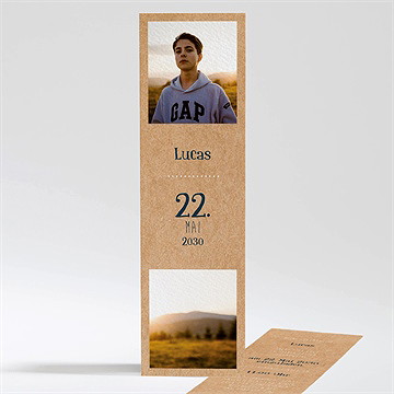 Einladungskarte Jugendweihe moderne kreation