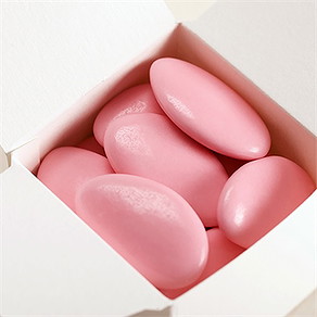 Zuckermandeln schoko-dragées rosa