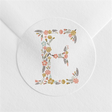 Aufkleber Firmung Blumige freude