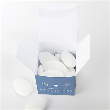 Geschenkbox Firmung Blaue Fotocollage - Vue 4