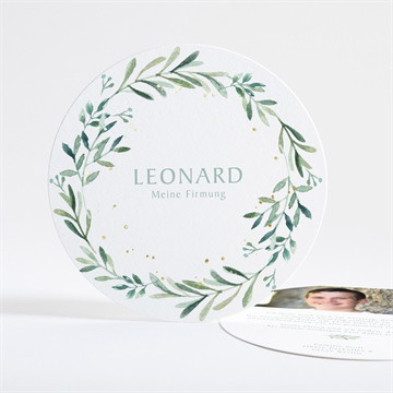 Einladungskarte Firmung reine seele