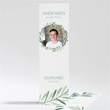 Andenken Firmung Reine Seele