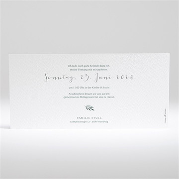 Einladungskarte Firmung Wertschätzung - Vue 2