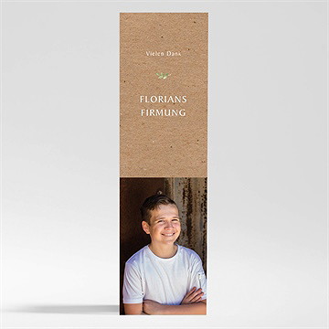 Danksagungskarte Firmung Schöne Ausstrahlung - Magnet