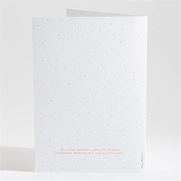 Kirchenheft Taufe blätterranke rosa - Vue 4