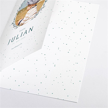 Kirchenheft Taufe blätterranke grün - Vue 2