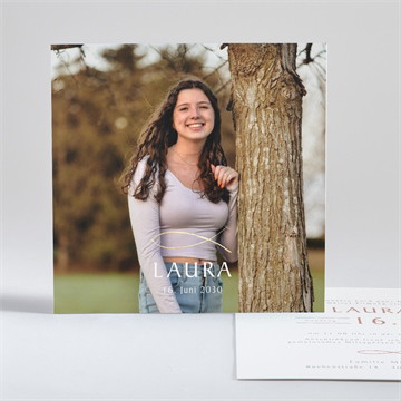 Einladungskarte Firmung Zarter ichthys - magnet