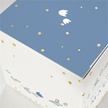 Geschenkbox Kommunion meine kleidchen - gold - Vue 2