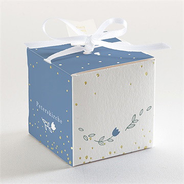 Geschenkbox Kommunion meine kleidchen - gold - Vue 3