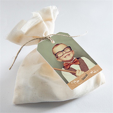 Geschenkanhänger Einschulung Einschulung Kraftpapier - Vue 2