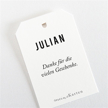 Geschenkanhänger Einschulung Moderne Alkove - Vue 3