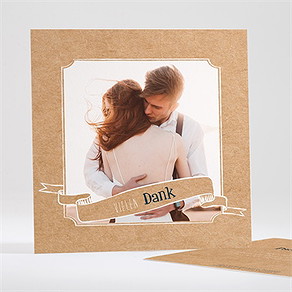 Dankeskarte Hochzeit postkarte