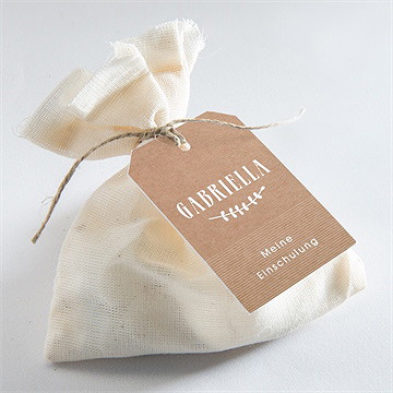 Geschenkanhänger Einschulung Illustrationen Auf Kraftpapier - Vue 2