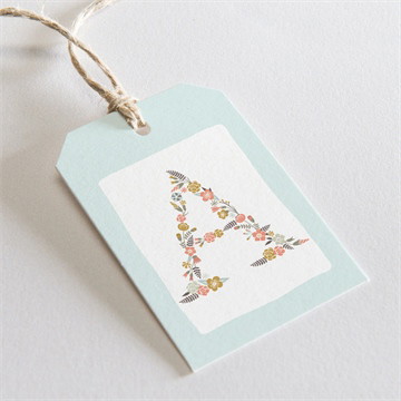 Geschenkanhänger Einschulung zarter schulbeginn