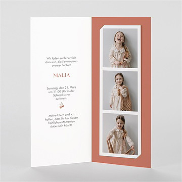 Einladung Kommunion frühlingstraum - Vue 2