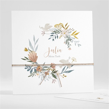 Einladung Taufe sanfte poesie