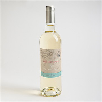 Flaschenetikett Hochzeit reisepass - Vue 2