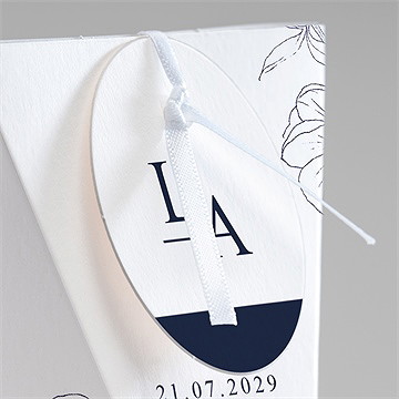 Geschenkbox Hochzeit pfingstrose - schachtel - Vue 2