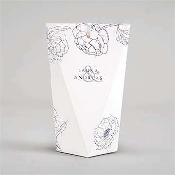 Geschenkbox Hochzeit pfingstrose - schachtel - Vue 4