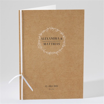 Kirchenheft Hochzeit romanze