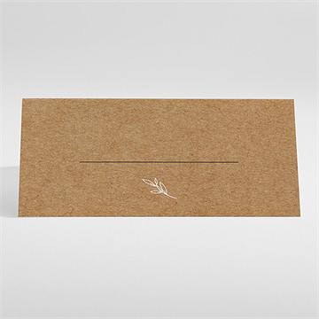 Tischkarte Hochzeit romanze - Vue 2