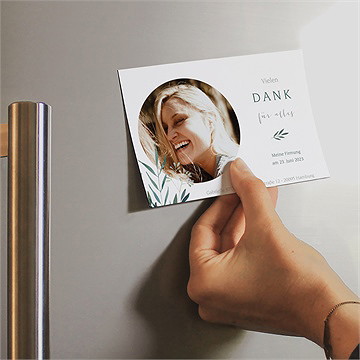 Danksagungskarte Firmung Wertschätzung - Magnet - Vue 2