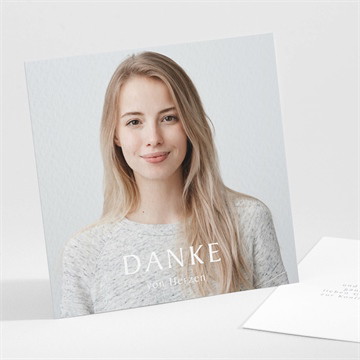 Dankeskarte Konfirmation Goldener ichthus