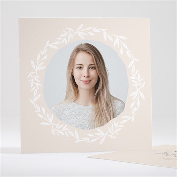 Dankeskarte Konfirmation goldbuchstabe