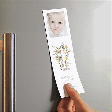 Andenken Kommunion Starker Glaube - Magnet - Vue 2