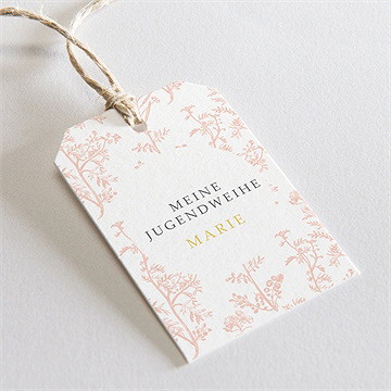 Geschenkanhänger Jugendweihe Waldszenen