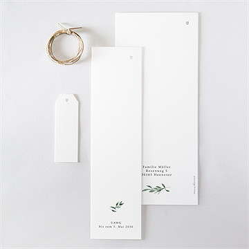 Einladungskarte Jugendweihe blätterfantasie - Vue 5