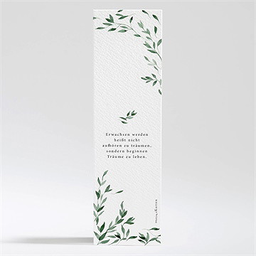 Andenken Jugendweihe Blätterfantasie - Vue 2